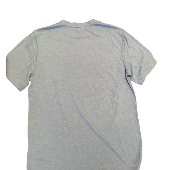 Greg Norman Collection Blue T Shirt Shark Logo - Picture 4 of 4